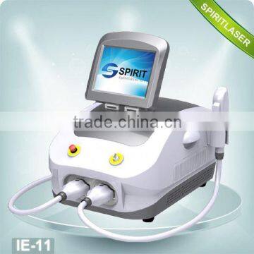 Top-end Movable Screen 2 in 1 Multi-function Machine 10HZ ipl remove freckle &acne machine High Power