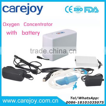 Good quality Portable Oxygen Concentrator oxygenerator oxygen making machine generator with battery family use