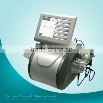 No Side Effect Cavitation Tripolar RF Vacuum Fat Removal Slimming Machine F019