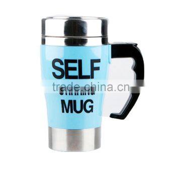 350ML Stainless Promotional Travel Coffee Custom Coffee Self Stirring Mug photo-5