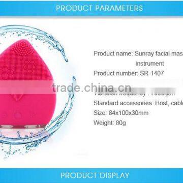 Vibrating Facial Massager Exfoliating Face Brush Deep Cleaning Washing Facial Brush photo-5