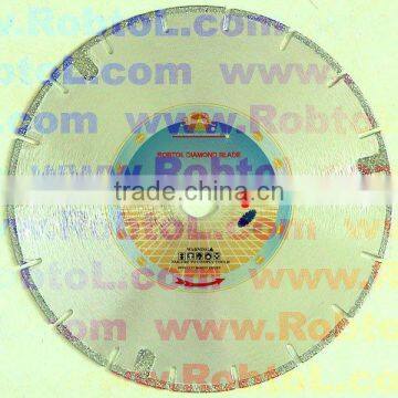 electroplated diamond blade and grinding wheel
