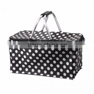 Wholesale See Larger Image Cheap High Quality Outdoor Food Bamboo Picnic Basket Cheap High Quality Outdoopicnic Basket for Sale