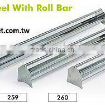 Metallic material stick 261 / 259 / 260 (Stainless Steel With Roll Bar)