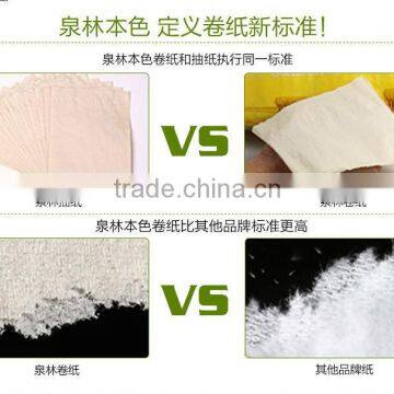 Tralin Food-grade Certification Virgin Wheat Straw Pulp Facial Tissue photo-3