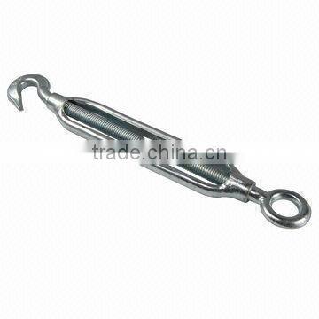 Open Die Forged Electro Galvanized JIS Frame Turnbuckle With Eye and Hook photo-3