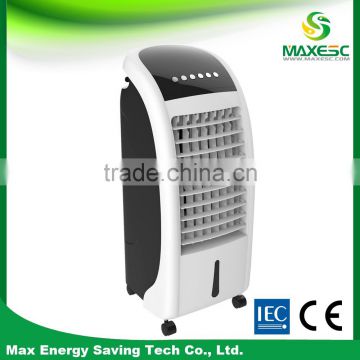 Coffee house mobile movable portable evaporative air cooler