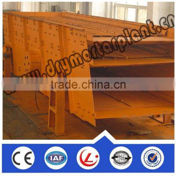 Good quality ce xxsx hot vibrating screen used for building constructions