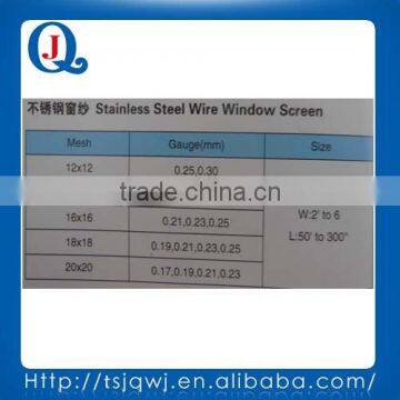 Stainless Steel Screen Windows/stretch Window Screen photo-2