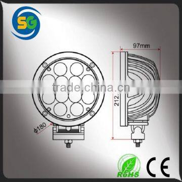 Hot Sale Waterproof Aluminum House 60W Round Truck LED Work Light Auto Off Lamp With CE ROHS photo-4