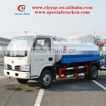 Dongfeng 4000liter mini used water tank truck for sale