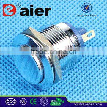 19mm momentary waterproof switch 250v