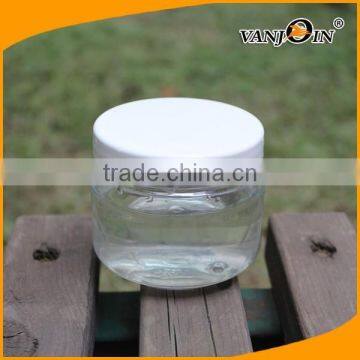 PET Wide Mouth Straight Sided Cosmetic Plastic Jars