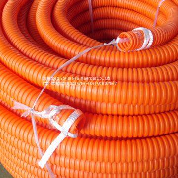 High Quality Flexible Electrical Cable/ Conduit HDPE Single Wall Corrugated Pipe photo-2