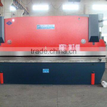 Powerful CNC hydraulic steel plate bending machine WF67Y-200t/3200