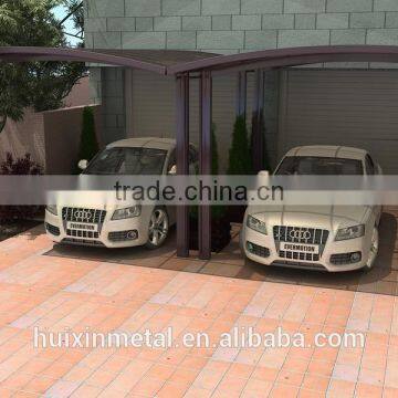 New-design Aluminum Double Outdoor Carport HX115 photo-4