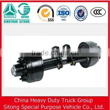 China Semi-trailer 16t Round Beam German Axle for Sale photo-2