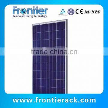 The latest Resists Wind rooftop 200W polycrystalline solar panel