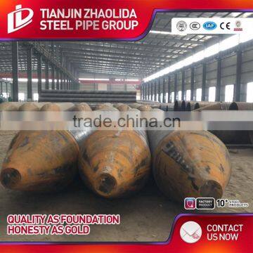 To 10 China Steel Factory Spiral Duct Fittings Spiral Pipe Helical Welded Pipe} photo-2