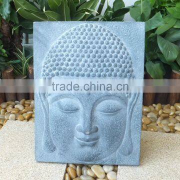 Fiberglass Buddha Head Wall Plaque for Wall Decoration photo-2