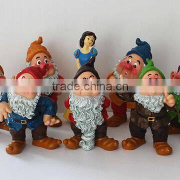 Snow White and Seven Dwarfs Resin Scultpure photo-3