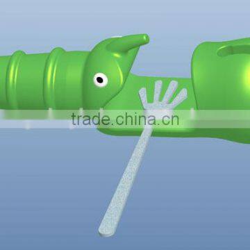 Silicone Wine Bottle Stopper Spoon Rest Pot Clip 3 in 1 Cute Rhino Original Design photo-5