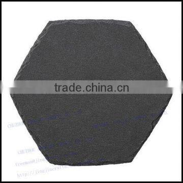 Natural Custom Slate Placemats and Coasters for Drinking Wine Glass photo-3