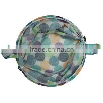 16.5*H25 Inch Polyester Laundry Basket, Bubble Pattern photo-4
