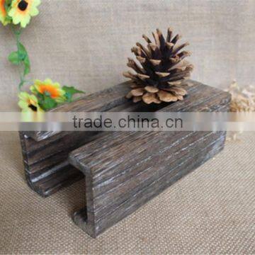 Vintage Colored Aritistic Custom Wooden Coaster Rack for Glass photo-4