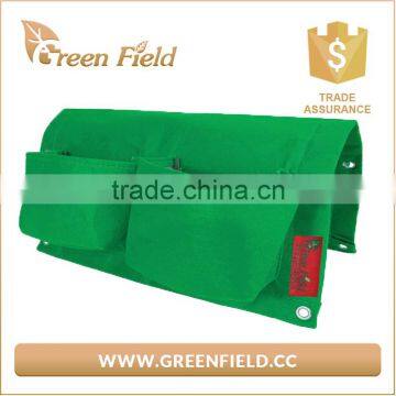 Fence Grow Bags 2 Pockets Hanging Felt Planter Bags photo-4
