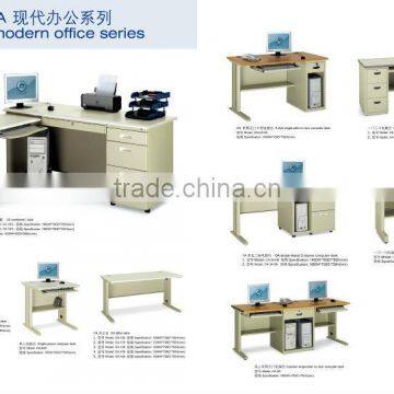 Double Side Steel Office Desk Office Table Metal Office Desk Table photo-3