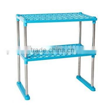 Mix color Stock Layer 2 Steel Tub Multifunction Combined Storage Rack