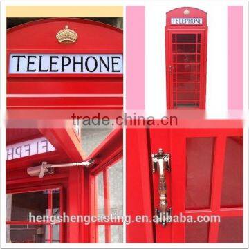 Botou Hengsheng Antique Red Telephone Kiosk London Telephone Booth for Sale photo-3