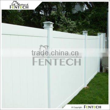 Traditional High Quality PVC/Plastic/Vinyl Fence Used Plastic Privacy Fence photo-3