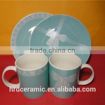Hot Sale Custom LOGO Printed Coffee Cups/wedding Cup With Saucer