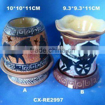 Ceramic Oil burner, Ceramic aromar burner , Incense burner