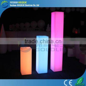 Computer Control IP65 Waterproof Square Pillar LED Garden Landscape Light Lamp photo-4