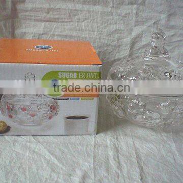 Customized Different Sizes Top Level Glass Candy Jar For Box Packing photo-2
