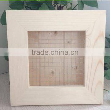 Wall-mounted Wooden Flower Pot Wooden Flower Box Outdoor Wall Deco photo-2