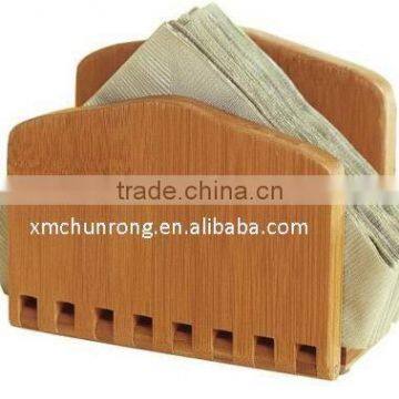 Wholesales Bamboo Napkin Holder photo-2