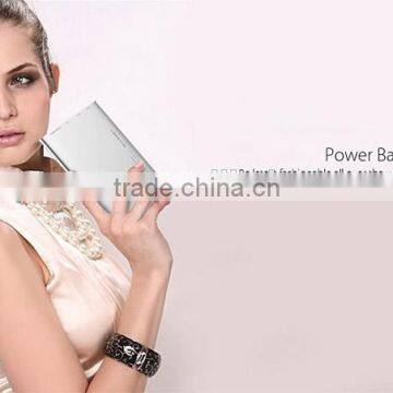 OEM ODM Service External Mobile Battery Pack 10000mah Slim Power Bank With Dual Usb Port photo-6