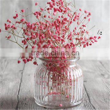 Cylinder Glass Vase in Purple Amber and Blue Color photo-4