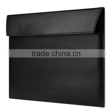 Envelope Genuine Leather Soft Case Bag For Macbook 13" Laptop With Retro Craft Design photo-6