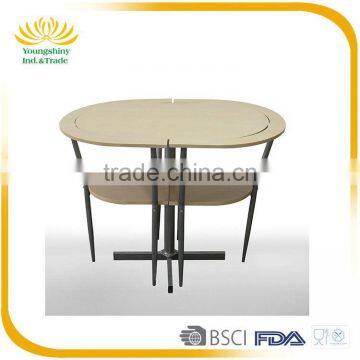 High Quality Popular Folding Chair Attached Table photo-2