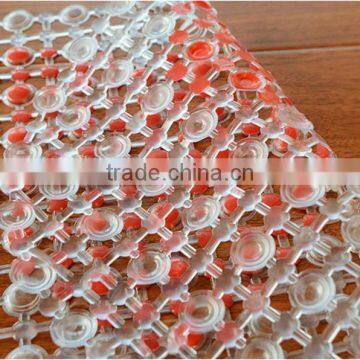 China Cheapest Leaf Texture Hot Sale Pvc Free Foam Bath Mat