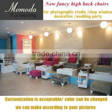 YM02 Royal Dubai High Back Cheap King Throne Chair photo-3