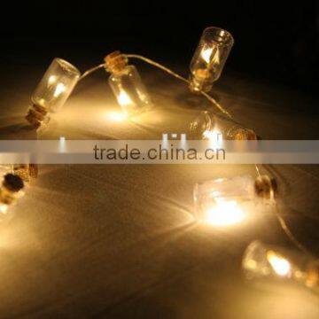 Miniature Glass Bottle Fairy Lights