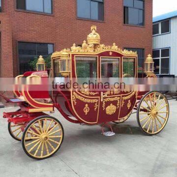 BISINI royal horse carriage used cinderella pumpkin horse carriage (BG11-M057)