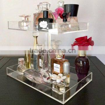 2 Tier Clear Square Acrylic Nali Polish Display Stand photo-4