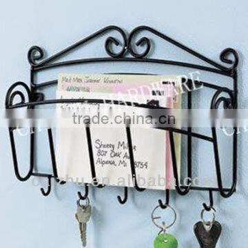 2016 Mannufacturer china mail holder rack with key rack